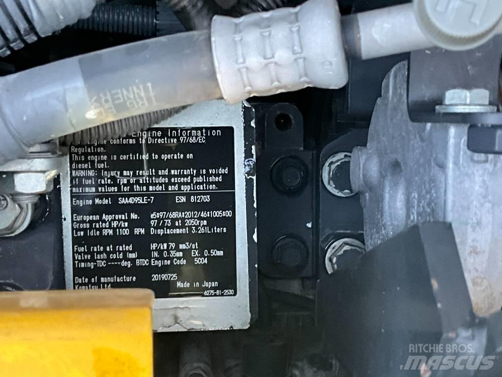 Komatsu PC 138 US-11 Rupsgraafmachines