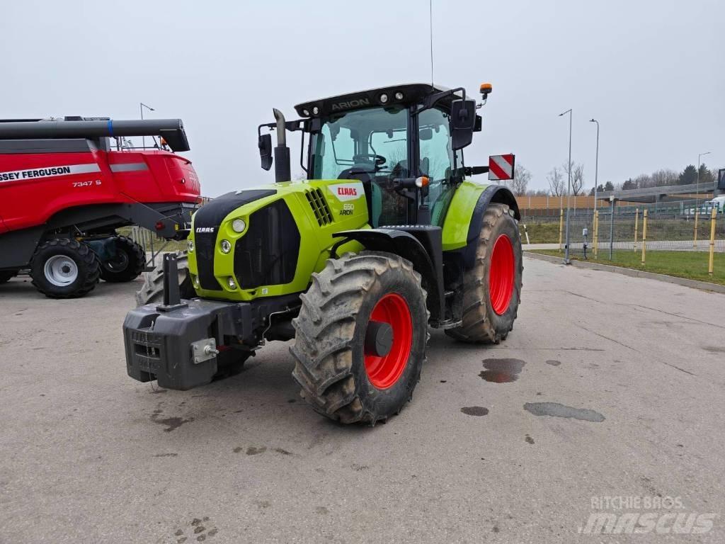 CLAAS Arion 650 Tractoren