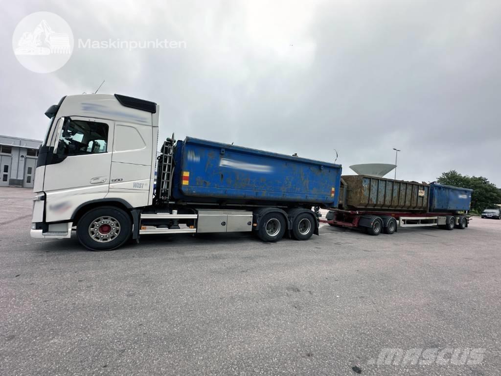 Volvo FH 500 EKIPAGE Vrachtwagen met containersysteem