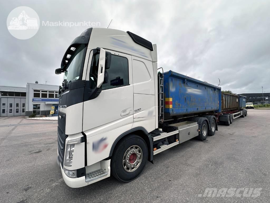 Volvo FH 500 EKIPAGE Vrachtwagen met containersysteem