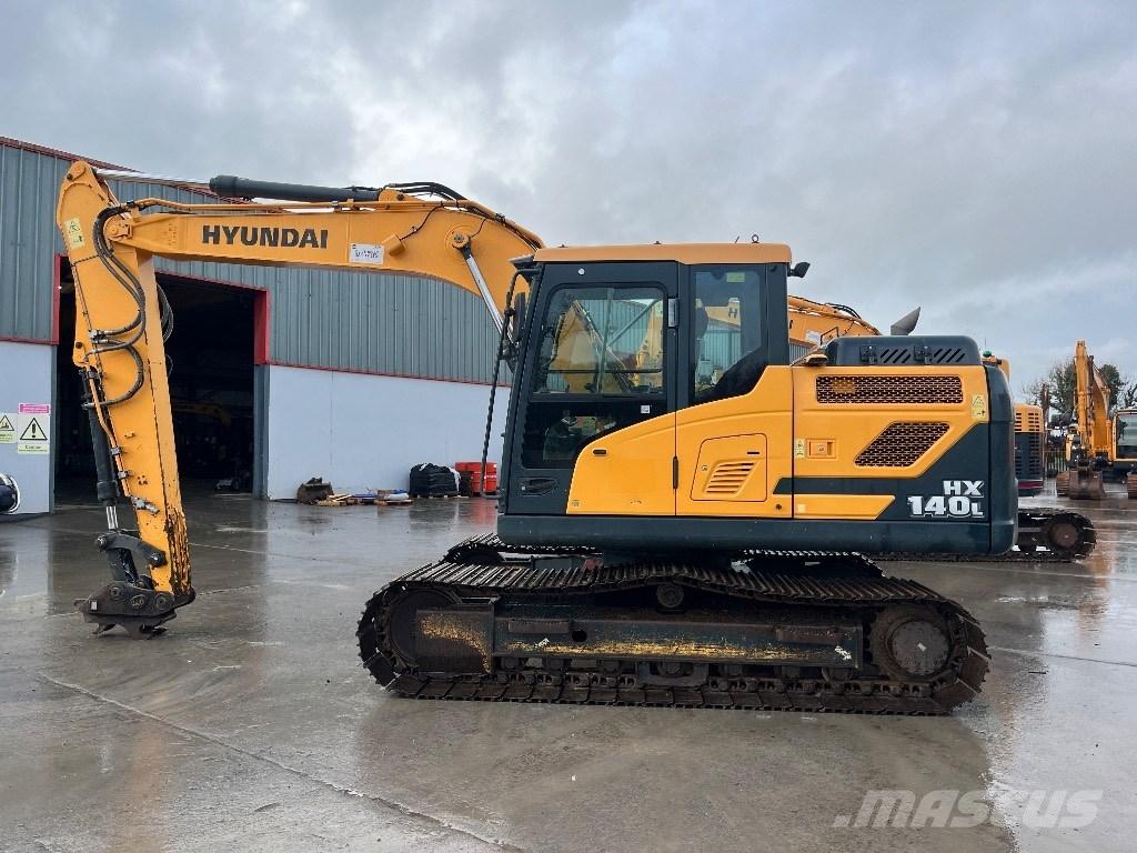 Hyundai HX140L Rupsgraafmachines