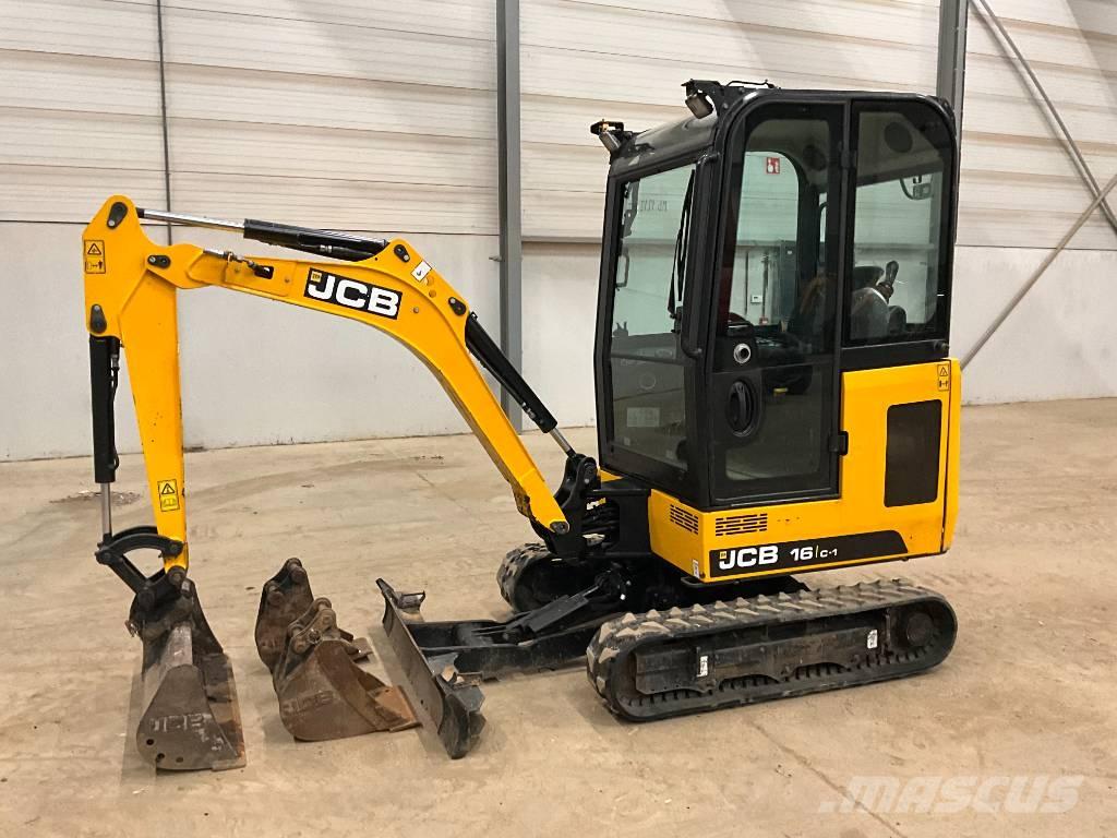 JCB 16 C-1 Minigraafmachines < 7t