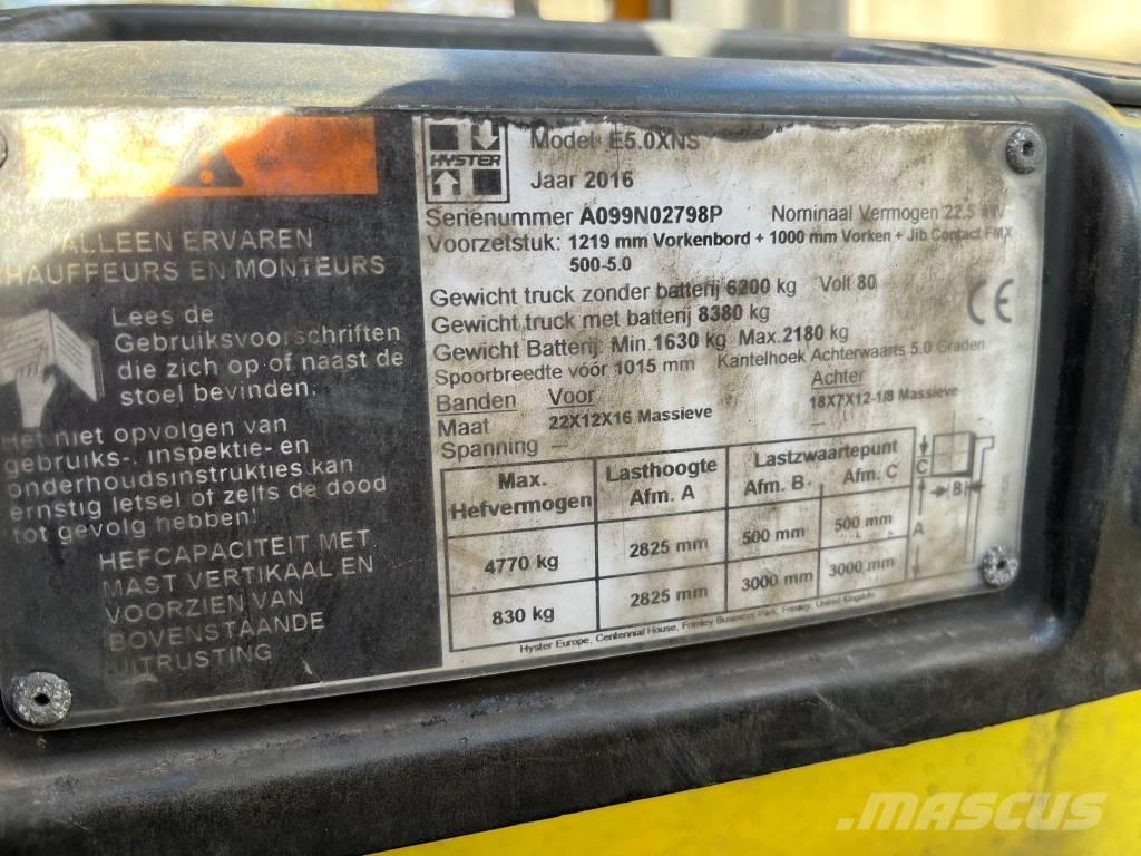 Hyster E5.OXNS Elektrische heftrucks