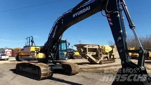 Hyundai 350 Rupsgraafmachines