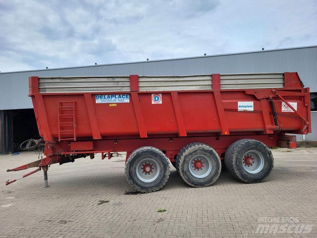 Delaplace 33 ton Kipperaanhangers