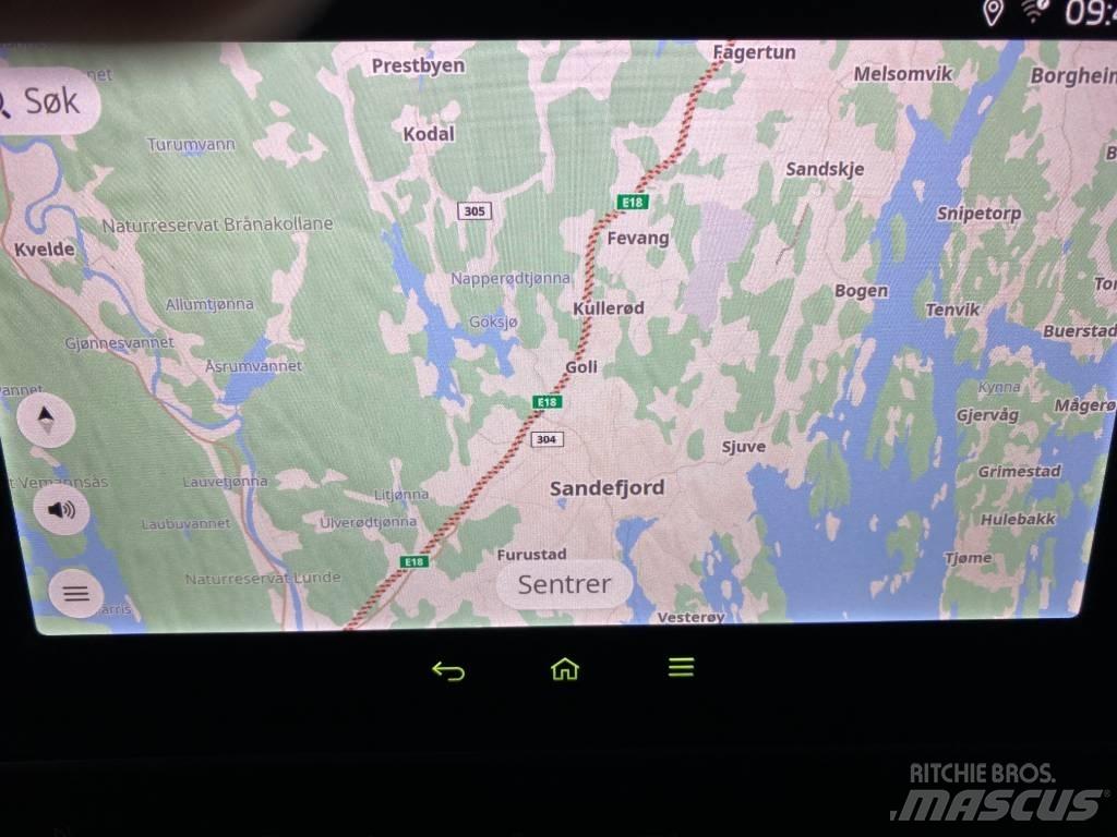 Volvo FH540 Tridem Vrachtwagen met containersysteem