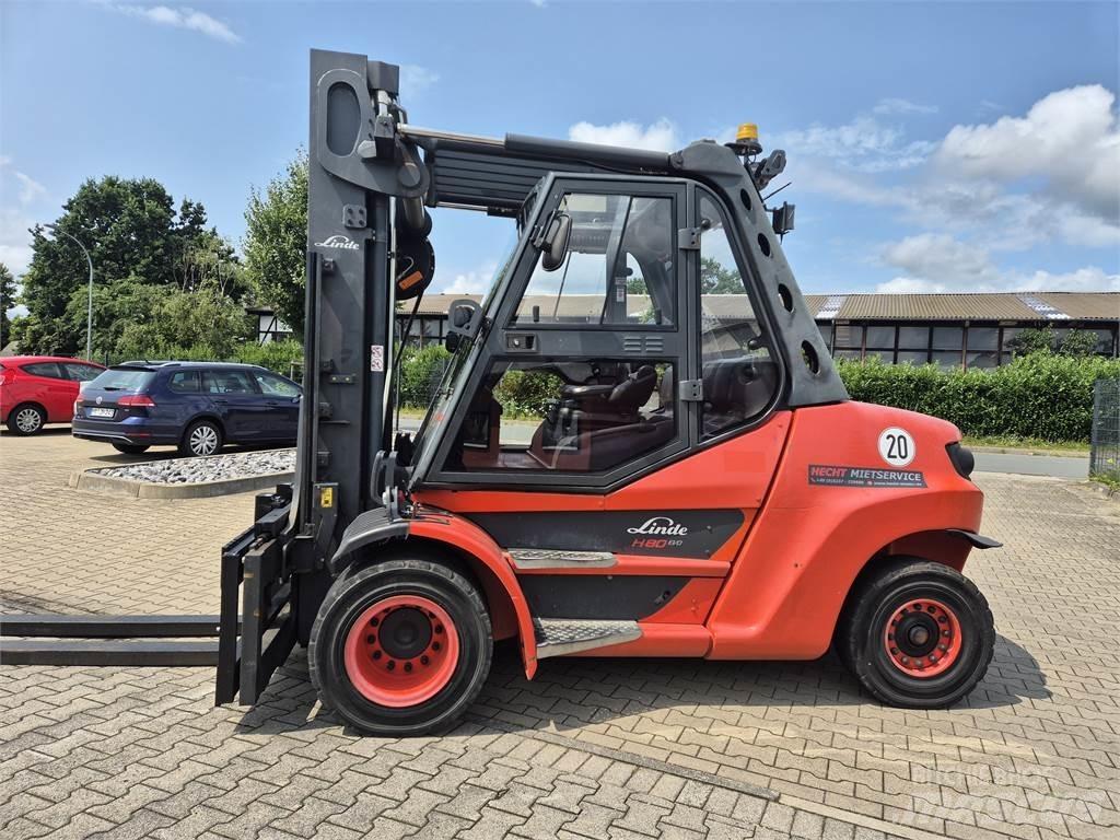 Linde H80D-03/900 Diesel heftrucks