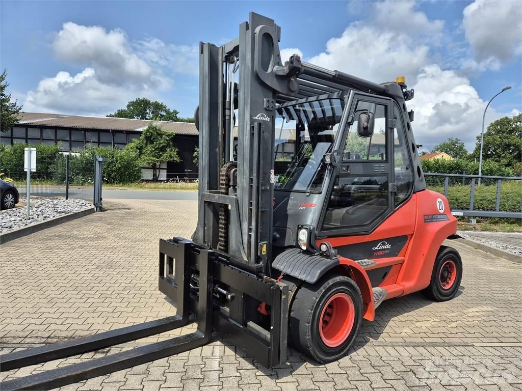 Linde H80D-03/900 Diesel heftrucks