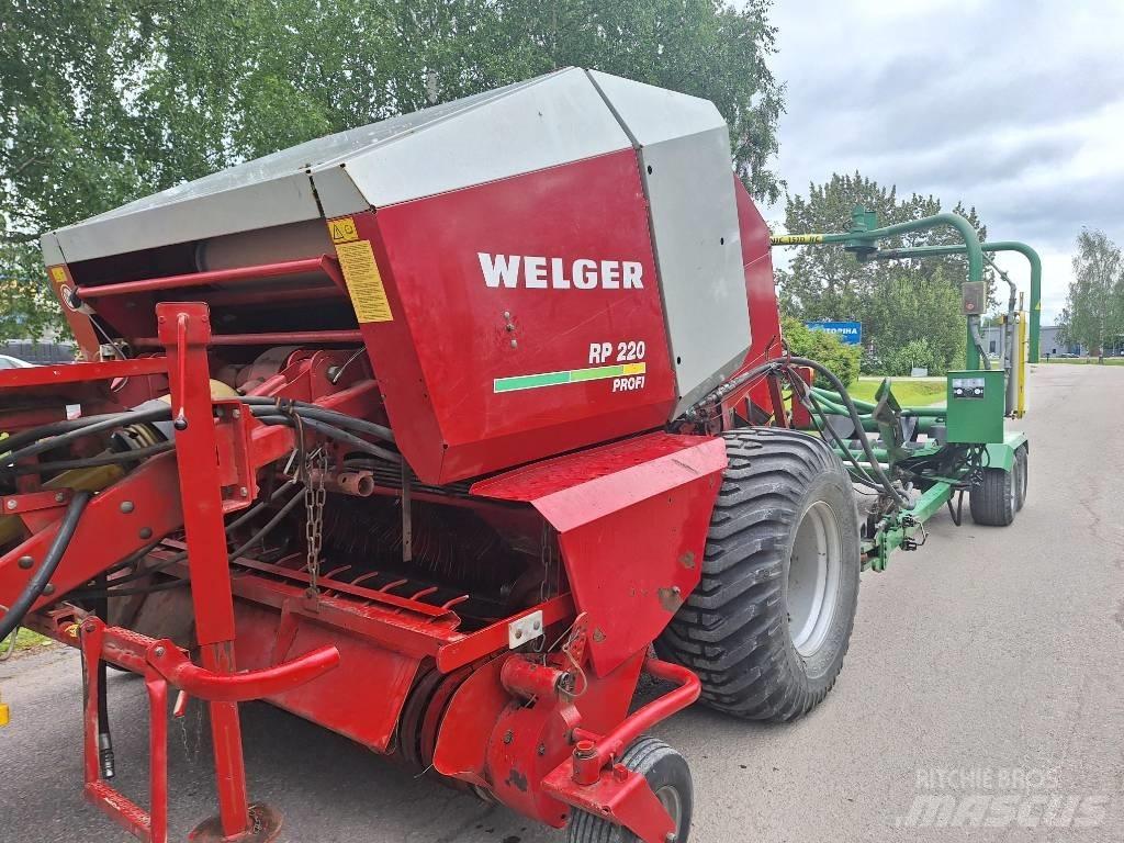 Welger 220 Profi Ronde-balenpersen