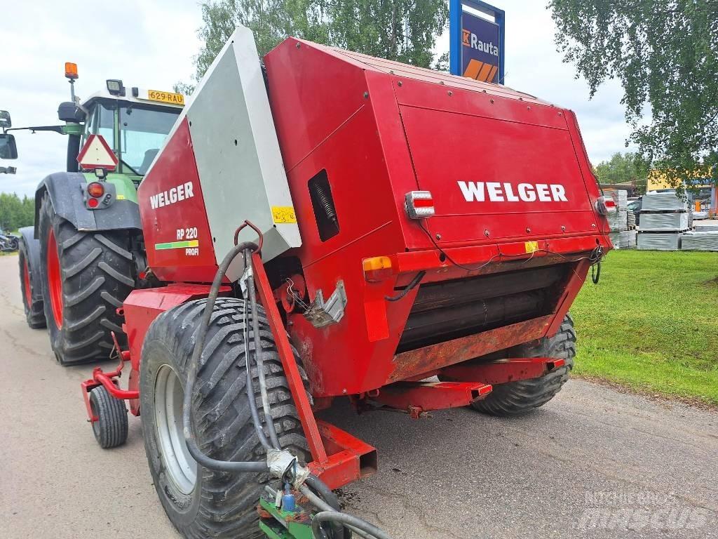 Welger 220 Profi Ronde-balenpersen