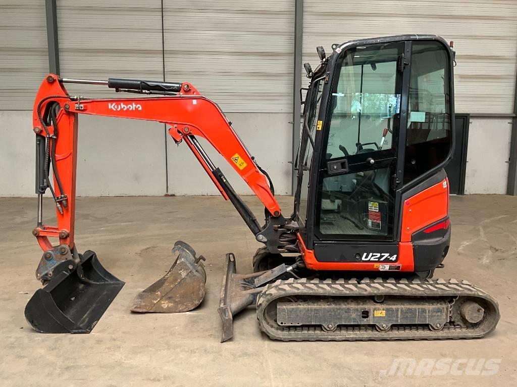 Kubota U 27-4 HI Minigraafmachines < 7t
