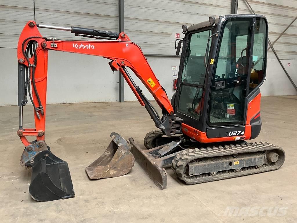 Kubota U 27-4 HI Minigraafmachines < 7t