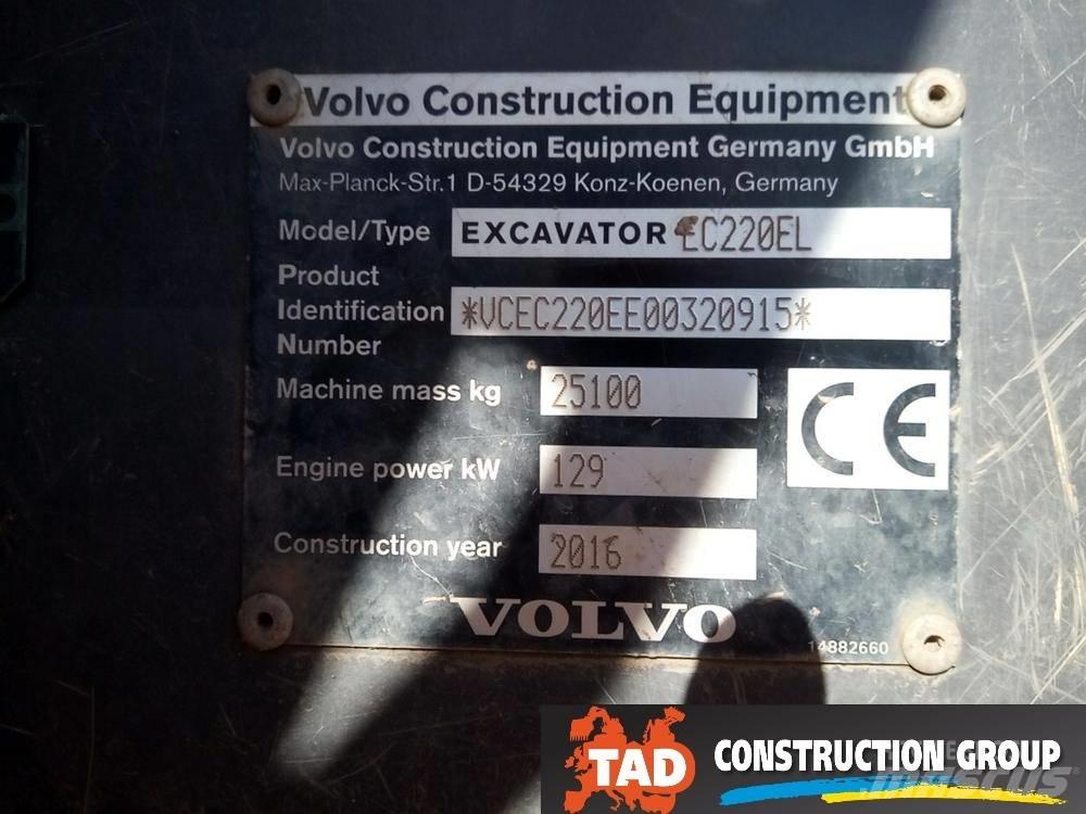 Volvo EC 220 EL Rupsgraafmachines