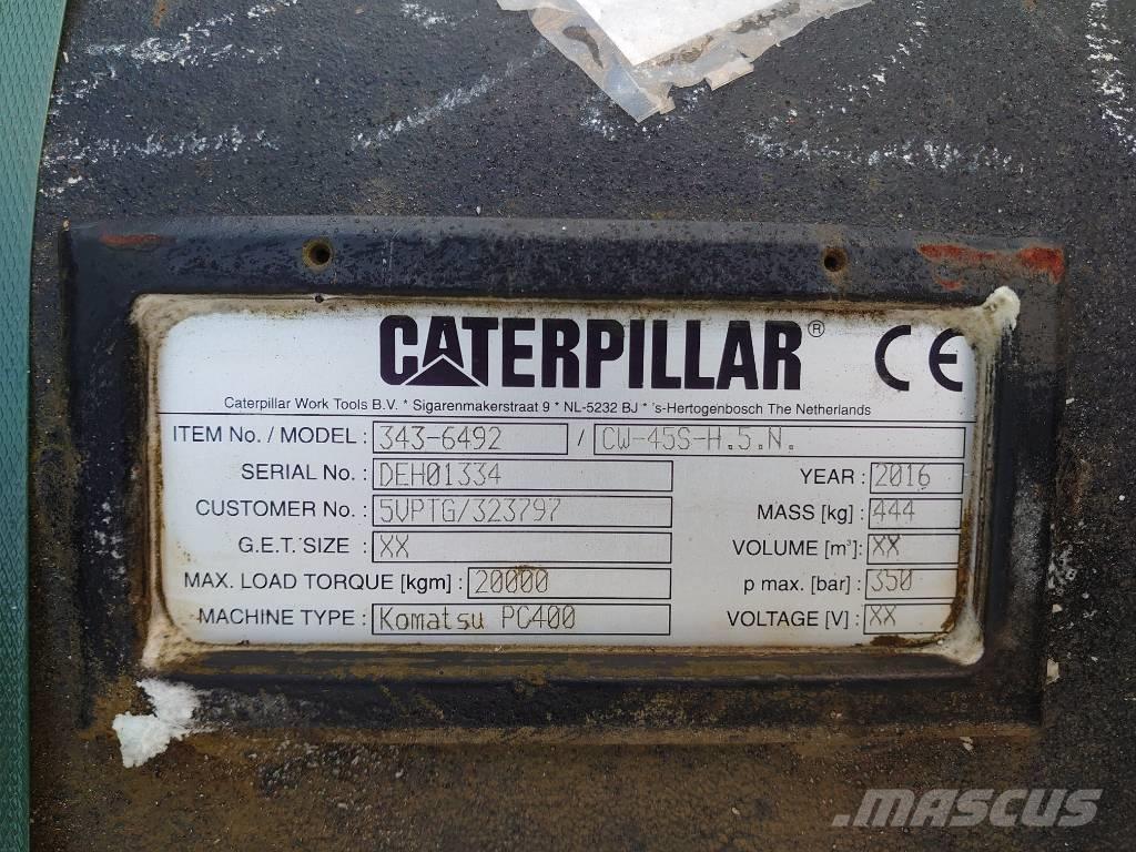 CAT CW 45 S Snelkoppelingen