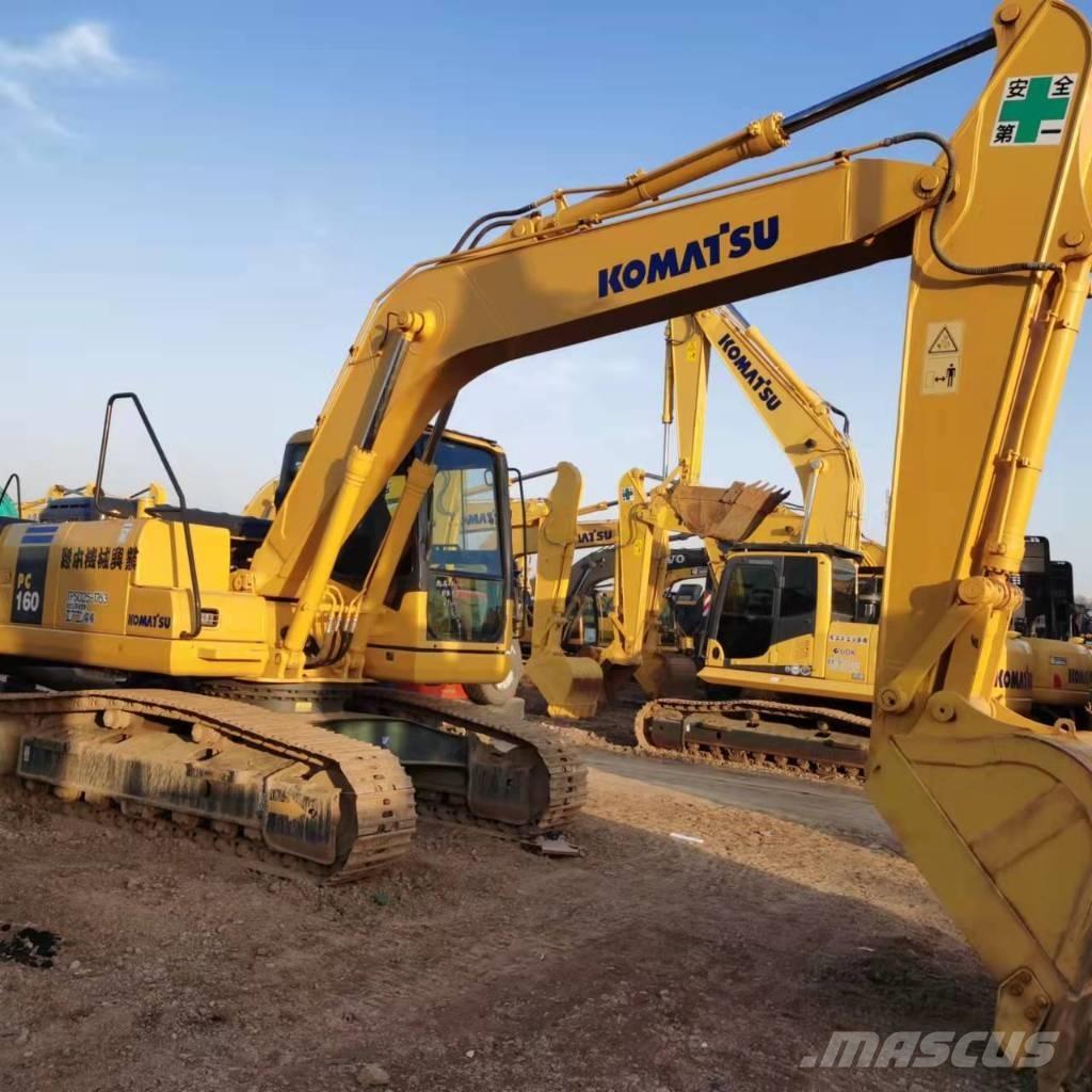 Komatsu PC160-7 Rupsgraafmachines