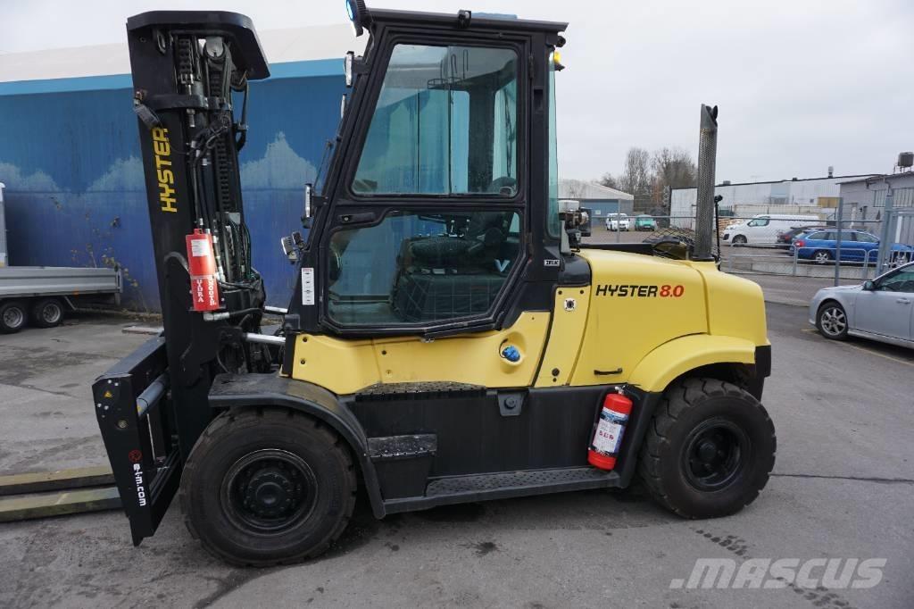 Hyster H8.0FT Diesel heftrucks