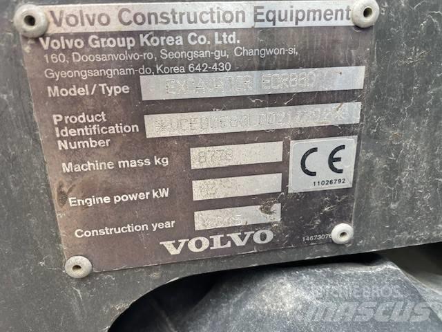 Volvo ECR 88 D Midigraafmachines 7t - 12t