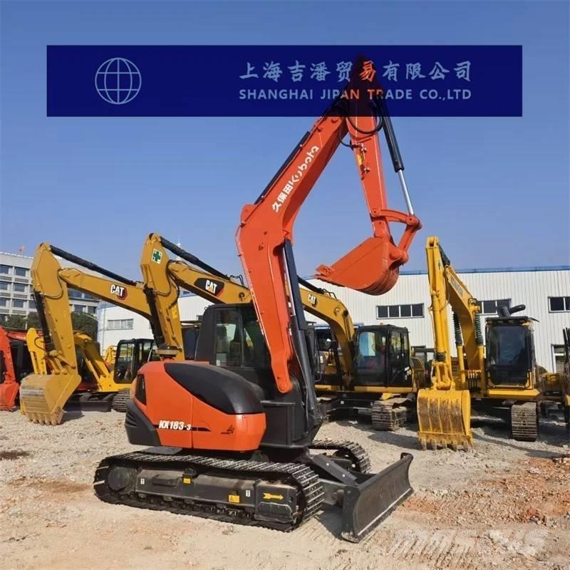 Kubota KX 183 Midigraafmachines 7t - 12t