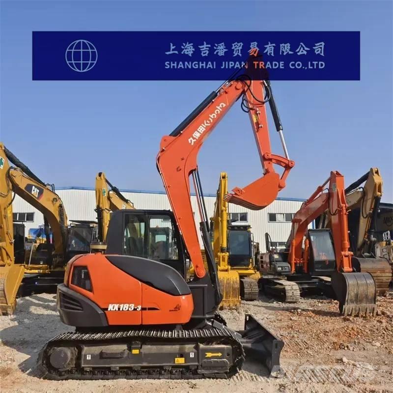 Kubota KX 183 Midigraafmachines 7t - 12t