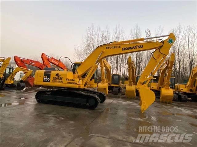 Komatsu PC200-7 Rupsgraafmachines