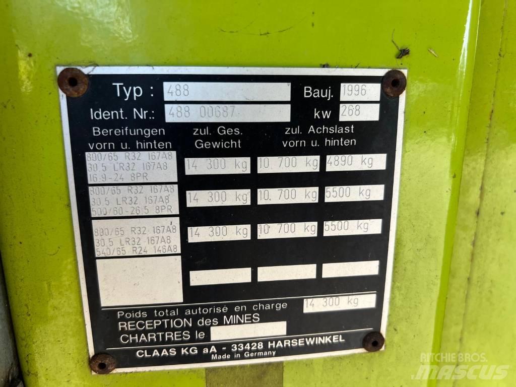 CLAAS Jaguar 840 Zelfrijdende veldhakselaars