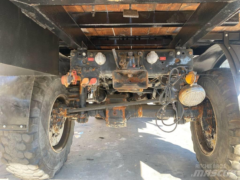 Mercedes-Benz u1000 Vlakke laadvloer met kraan