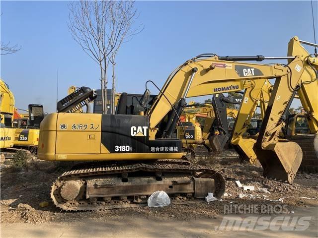CAT 318D Rupsgraafmachines