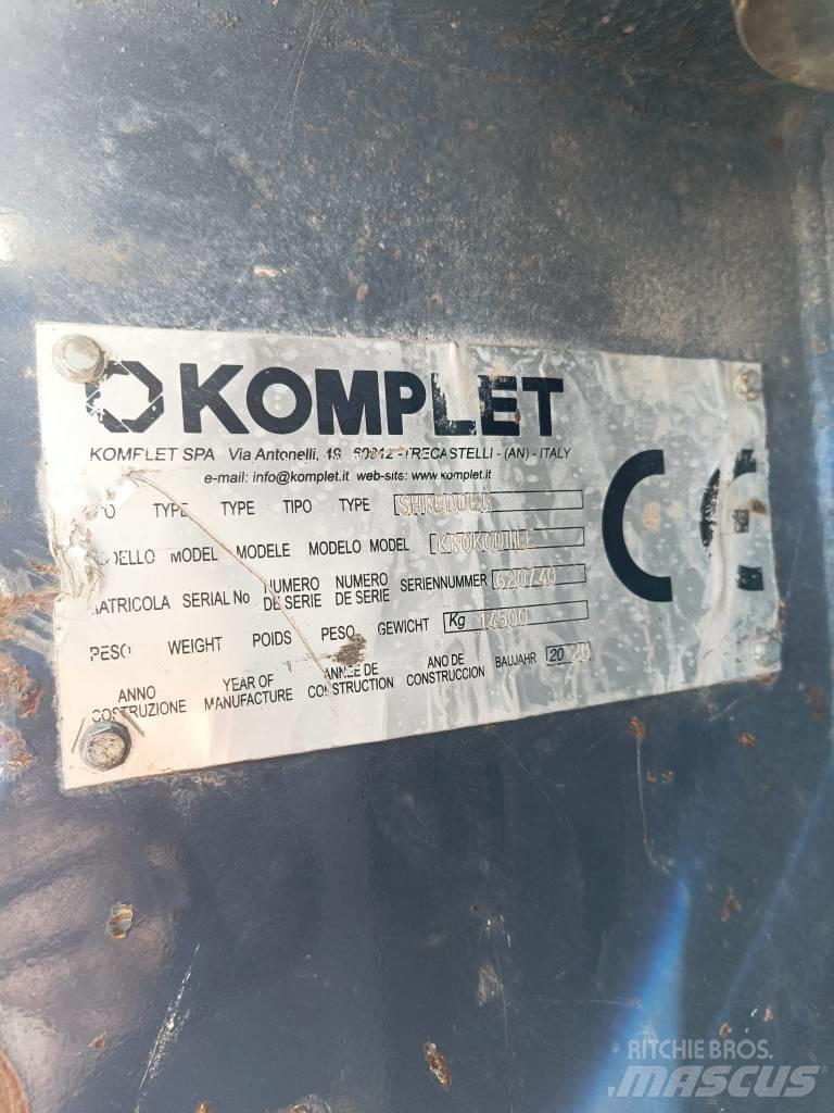 Komplet Krokodile Shredders