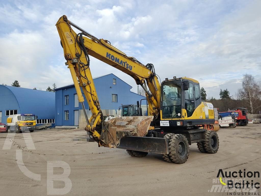 Komatsu PW160-7 Wielgraafmachines