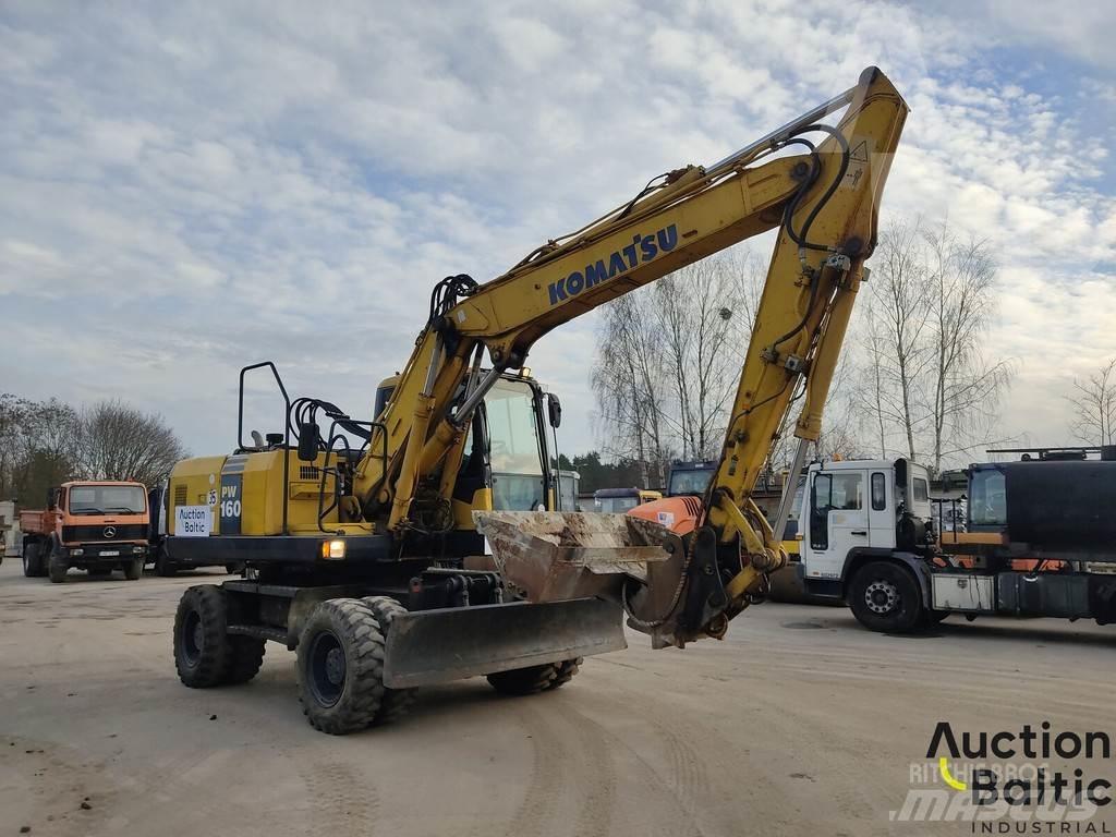 Komatsu PW160-7 Wielgraafmachines