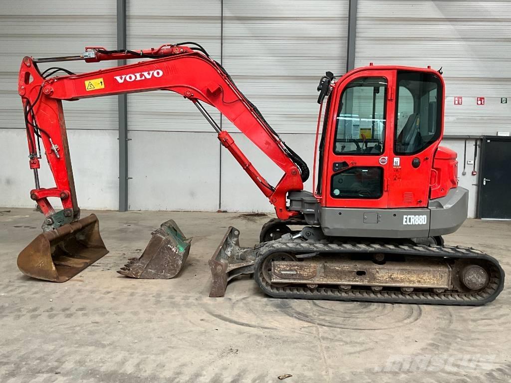 Volvo ECR 88 D Midigraafmachines 7t - 12t
