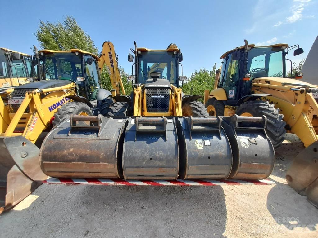 Komatsu WB97S-8 Graaf-laadcombinaties