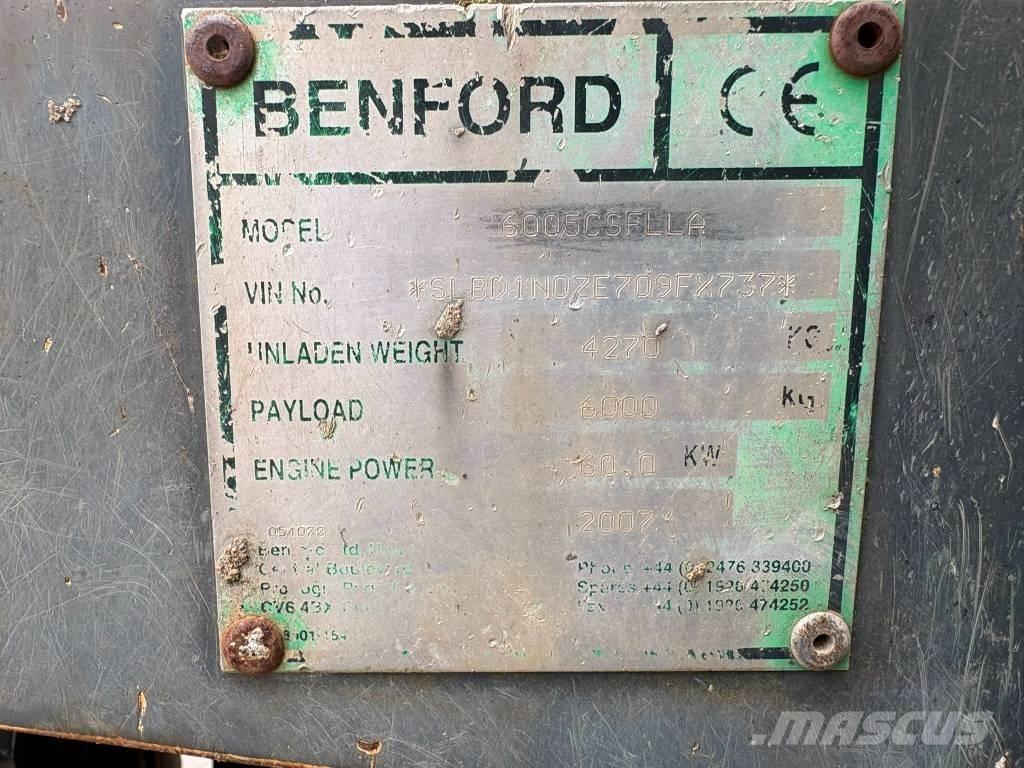 Benford 6000 Mini Dumpers