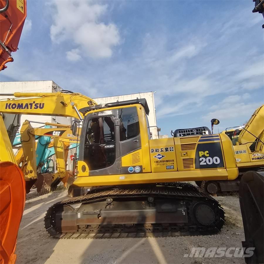 Komatsu PC 200-8 Rupsgraafmachines