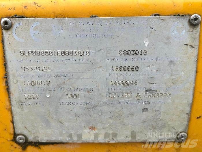 JCB 8052 Minigraafmachines < 7t