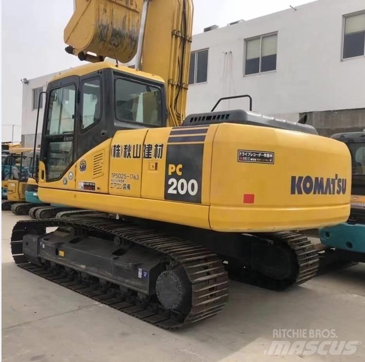 Komatsu PC 200-7 Rupsgraafmachines