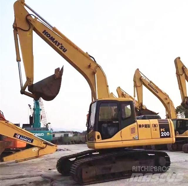 Komatsu PC 200-7 Rupsgraafmachines