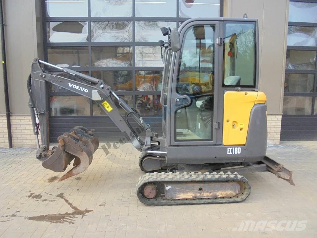 Volvo EC 18 D Minigraafmachines < 7t