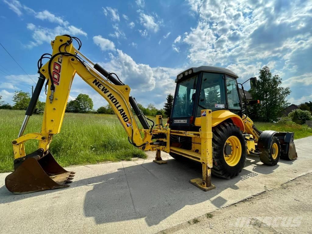 New Holland B 100 C Graaf-laadcombinaties