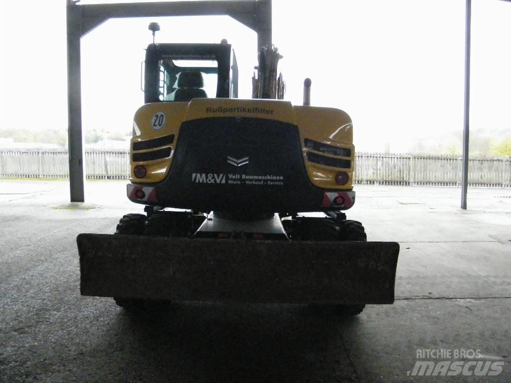 Yanmar B95W Wielgraafmachines