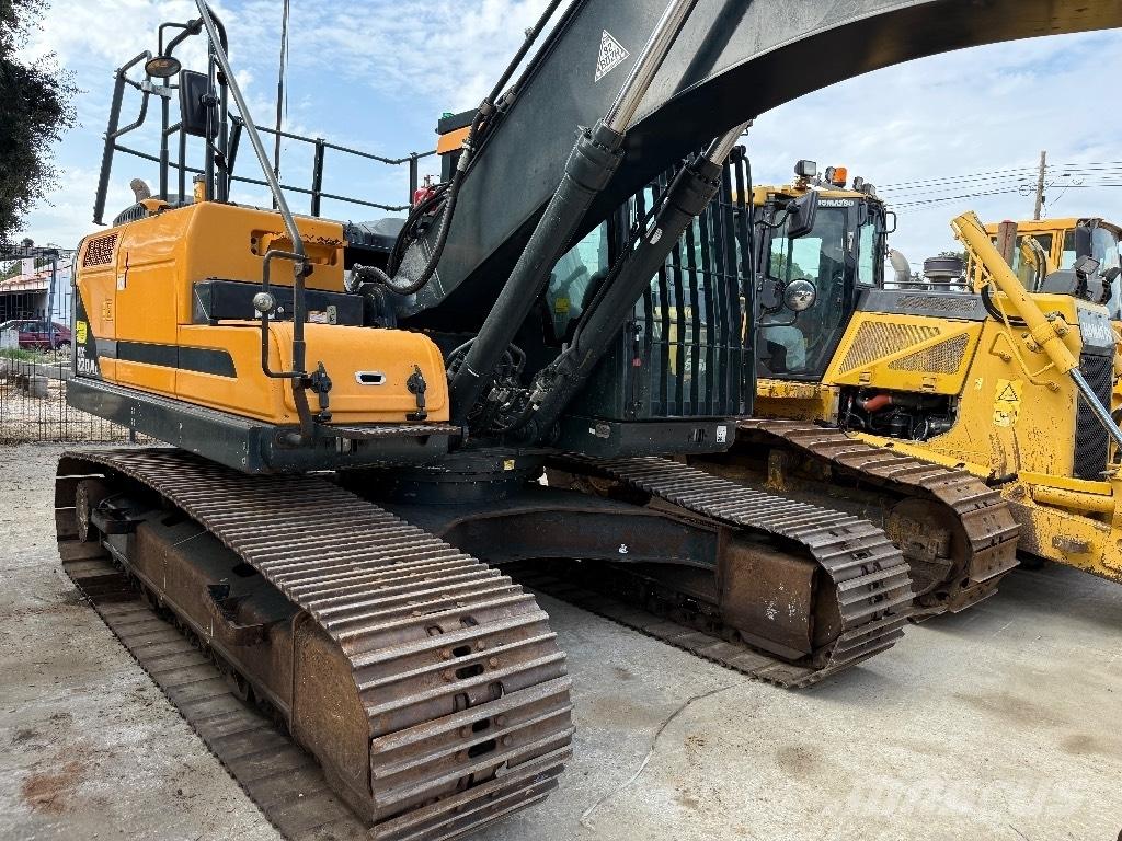 Hyundai HX 220 AL Rupsgraafmachines