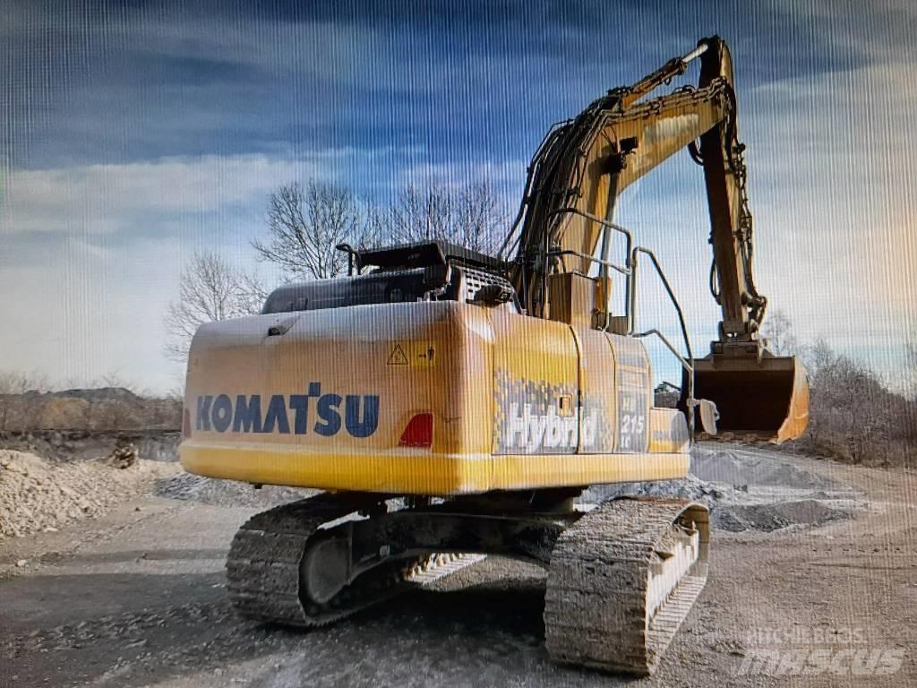 Komatsu HB 215 LC Rupsgraafmachines