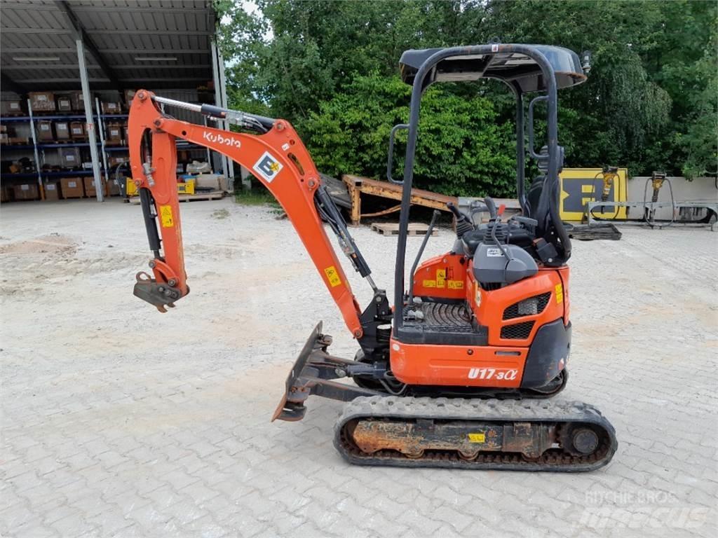 Kubota U17-3 Minigraafmachines < 7t