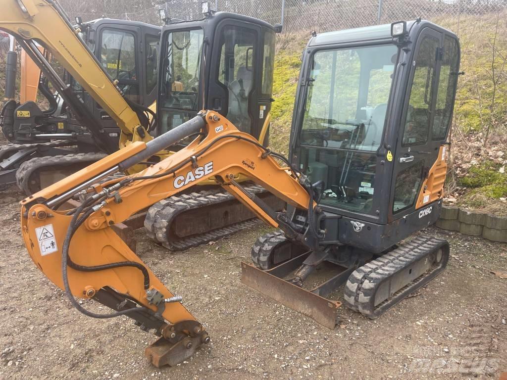 CASE CX18C Minigraafmachines < 7t