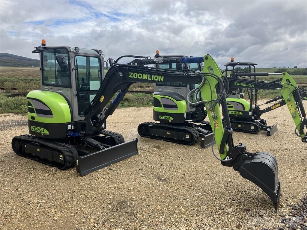 Zoomlion ZE35GU Minigraafmachines < 7t