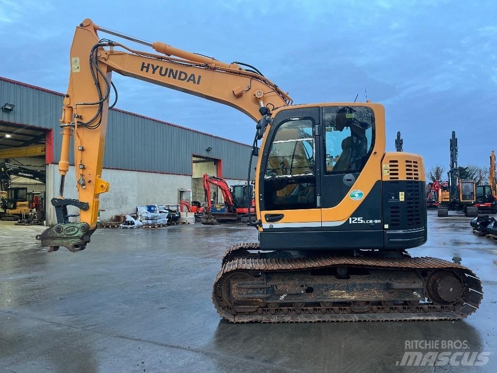 Hyundai R125LCR-9A Rupsgraafmachines
