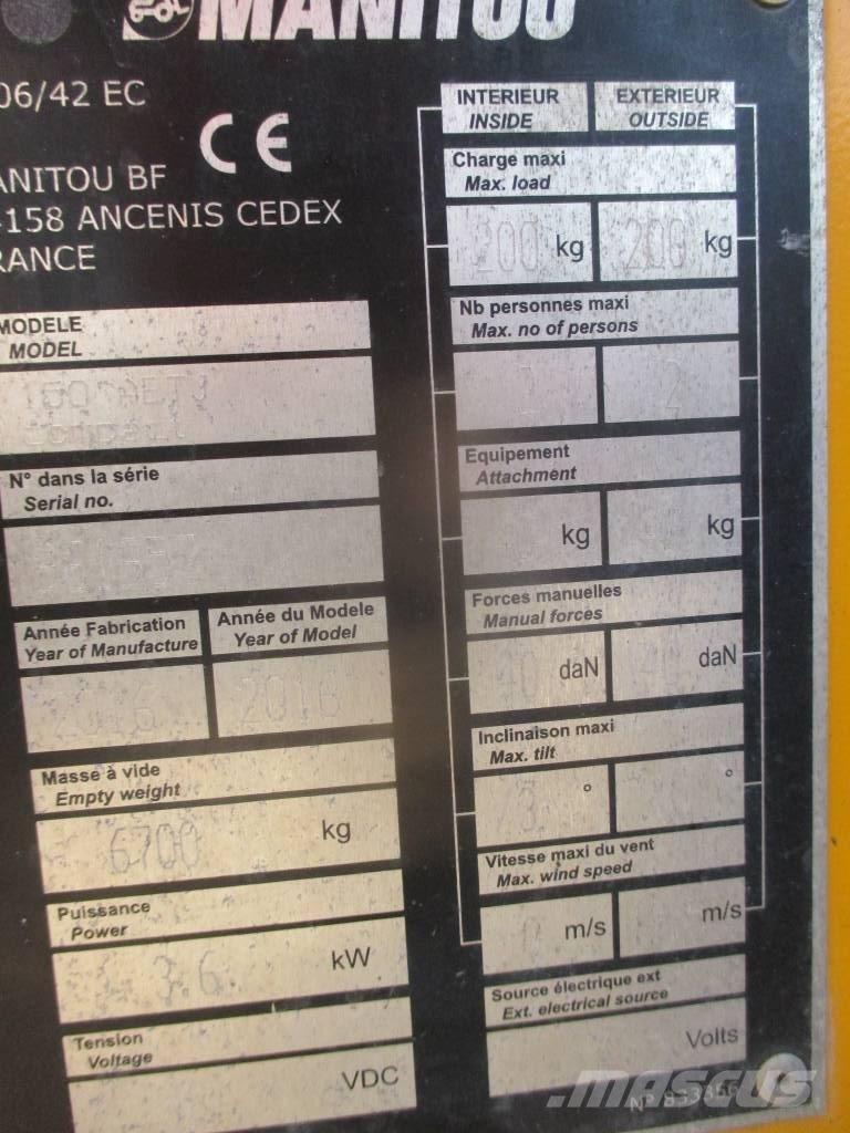 Manitou 150 AET JC Knikarmhoogwerkers