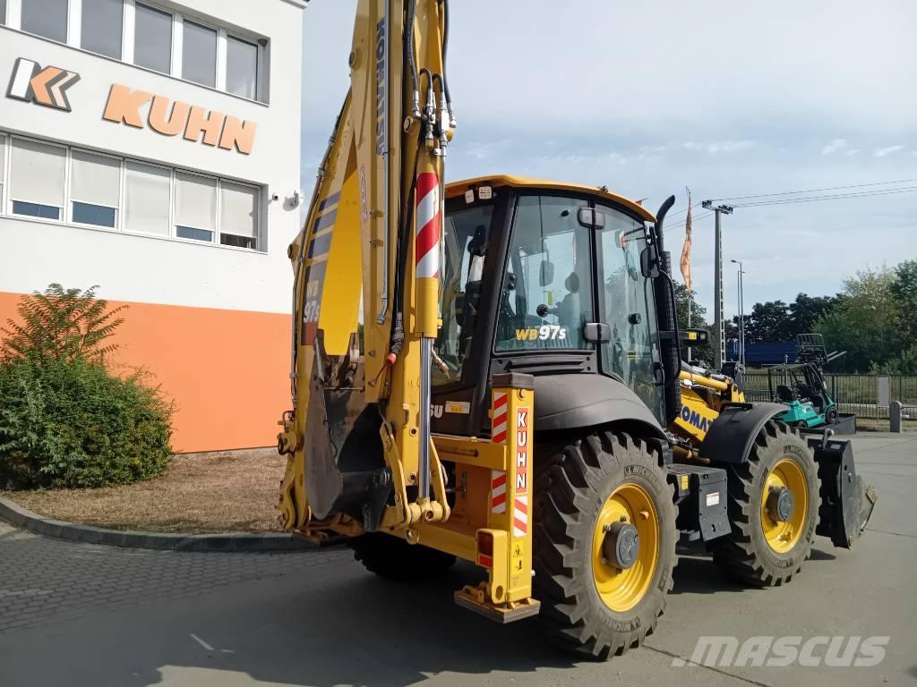 Komatsu WB 97 S-8 Graaf-laadcombinaties