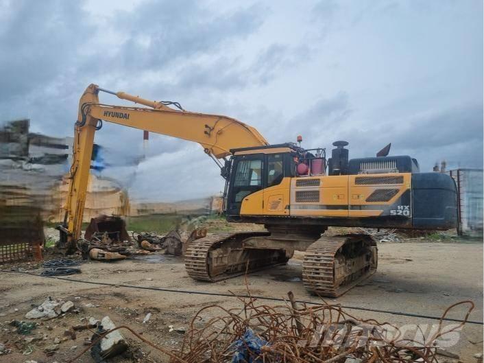 Hyundai HX 520 L Rupsgraafmachines