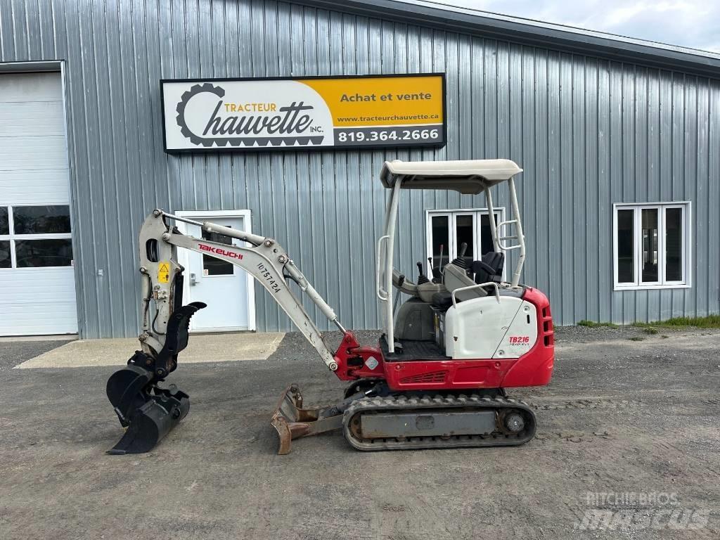 Takeuchi TB 216 Minigraafmachines < 7t